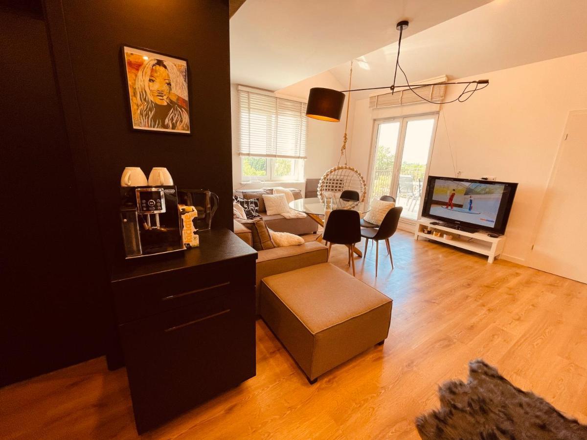 Apartamenty Ktw Penthouse Z Tarasem Katowice Ngoại thất bức ảnh