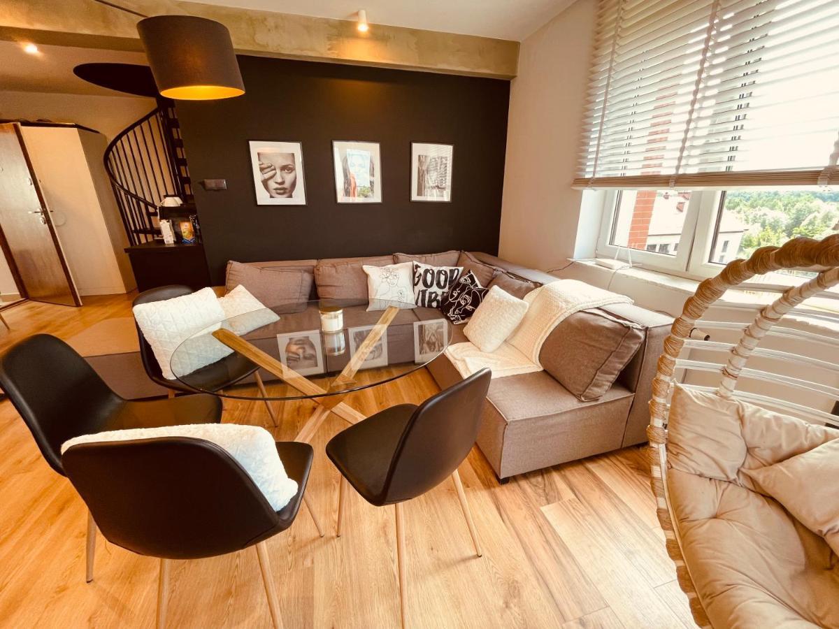 Apartamenty Ktw Penthouse Z Tarasem Katowice Ngoại thất bức ảnh