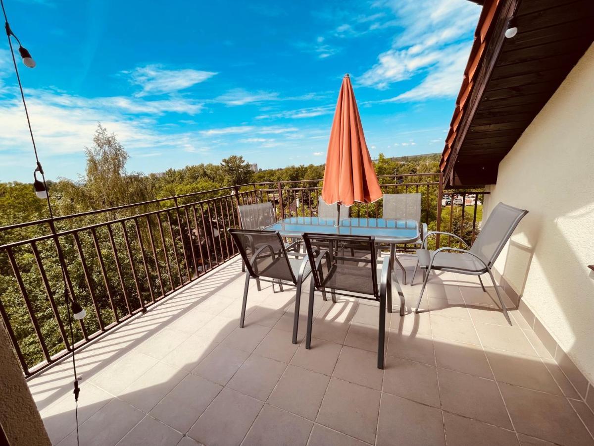 Apartamenty Ktw Penthouse Z Tarasem Katowice Ngoại thất bức ảnh